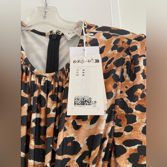 H&M x Rabanne Leopard Midi Dress - Picture 5 of 6
